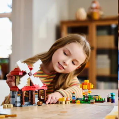 LEGO Minecraft, Ferma cu moara de vant, 21262