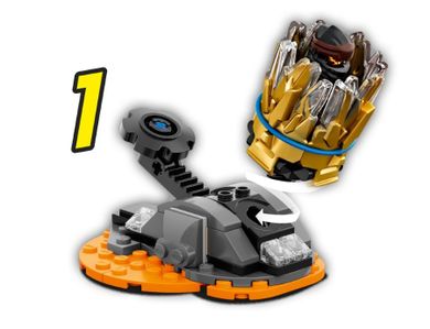 LEGO NINJAGO, Spinjitzu Burst - Cole, 70685