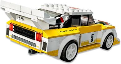 LEGO Speed Champions, 1985 Audi Sport quattro S1, 76897