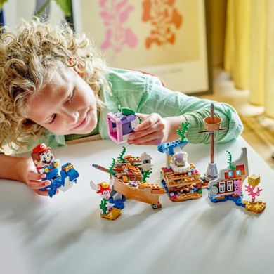 LEGO Super Mario, Set de extindere - Aventura lui Dorrie la epava scufundata, 71432