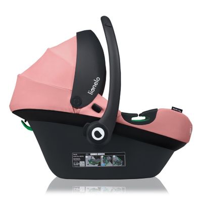 Lionelo, Astrid, I-size, scaun auto, 40-87 cm, Pink Coral