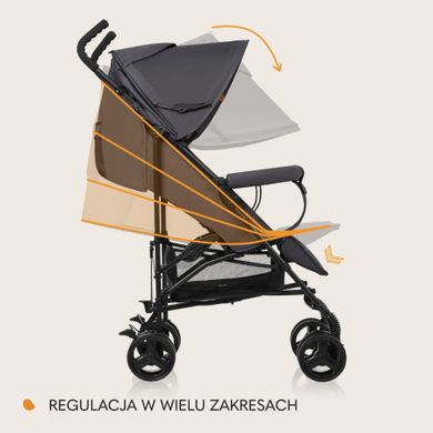 Lionelo, Elia, carucior sport, 6-15 kg, Grey White