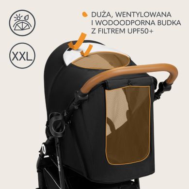 Lionelo, Natt, carucior sport, Black Onyx