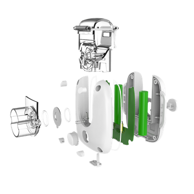 Lionelo, Nebi Air Mask White, aparat de aerosoli pentru copii si adulti