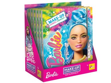 Lisciani, Barbie, Make Up, mapa cu stickere