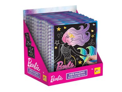 Lisciani, Barbie, Mer-Mazing Scratch Reveal, set creativ