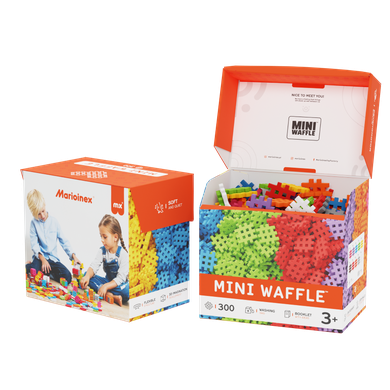 Marioinex, Mini Waffle, set de constructie, 300 piese