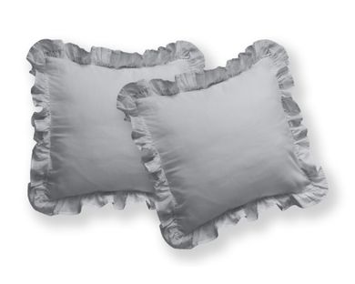 Mayamoo, set lenjerie de pat, 3 piese, gri, 160-200cm