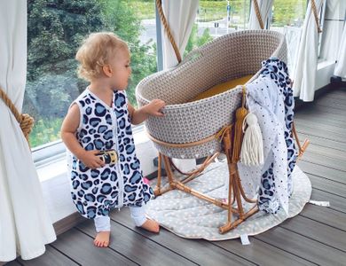 Motherhood, Sac de dormit din muselina, cu craci, 1-1,5 ani, Pink Classics