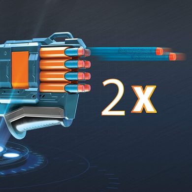 Nerf Elite 2.0, Warden DB-8, blaster si 16 proiectile