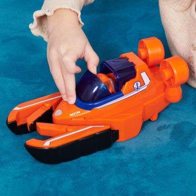 Paw Patrol, Aqua Pups, vehicul cu figurina, Zuma