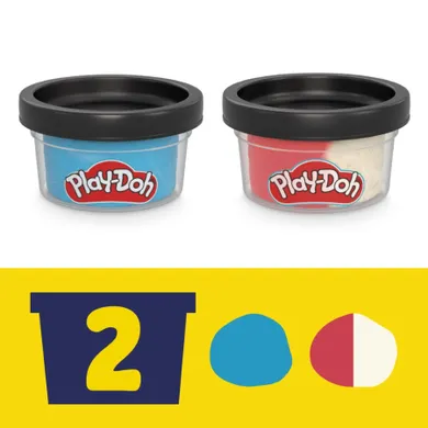 Play-Doh, Marvel, Captain America, figurina si accesorii, set creativ