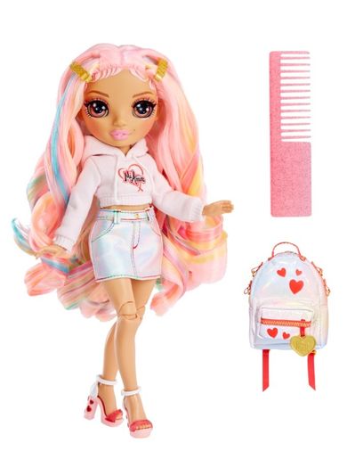 Rainbow High, Junior High Special Edition, Kia Hart, papusa fashion cu accesorii