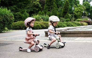 Scoot & Ride, Highwaykick 1, vehicul fara pedale si trotineta 2 in 1, Ash