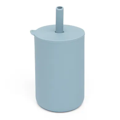 Smiki, Very Bunny, set de vase din silicon, albastru