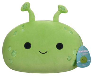 Squishmallows, Stackables, Finn, Green Alien, jucarie de plus, 30 cm
