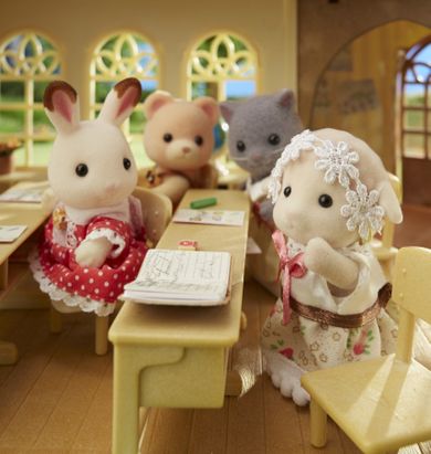 Sylvanian Families, Familia de oite, set de figurine, 5619