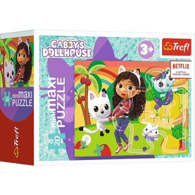 Trefl, Gabby's Dollhouse, puzzle, 20 piese