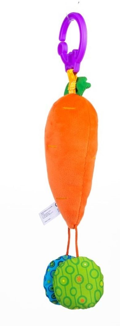 Balibazoo, Easy Peasy Plushes, morcov, jucarie cu agatatoare
