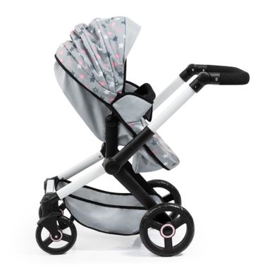 Bayer Design, Xeo, carucior multifunctional pentru papusi, gri