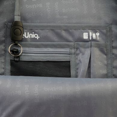 BeUniq, rucsac pentru scoala, cu 3 compartimente, Ombre