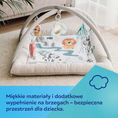 Canpol babies, Safari, covoras educativ de plus, 0m+