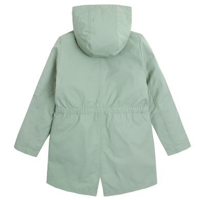Cool Club, Geaca cu gluga pentru fete, 3in1, verde-roz, imprimeu frunze