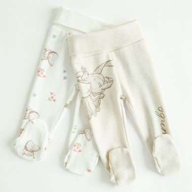 Cool Club, Pantaloni cu botosei pentru fete, mix, imprimeu Dumbo, set, 2 buc.