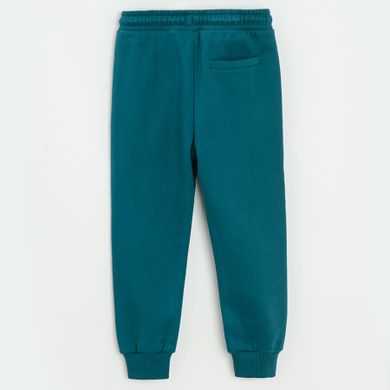 Cool Club, Pantaloni trening pentru baieti, negru, turcoaz, set, 2 buc.