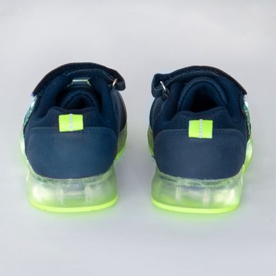 Cool Club, Pantofi sport pentru baieti, bleumarin, talpa cu leduri