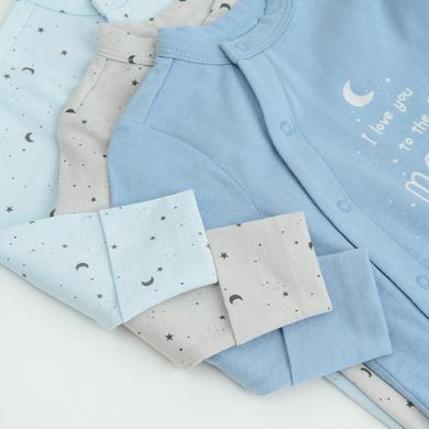 Cool Club, Pijama tip salopeta pentru bebelusi, mix, set, 3 buc.