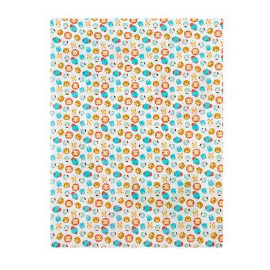 Cool Club, Set lenjerie pat fetite, 2 piese, alb, Fisher-Price, 135-100 cm