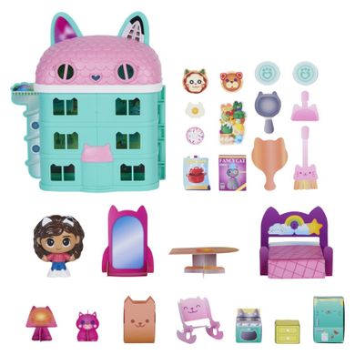 Gabby's Dollhouse, Mini Dollhouse, set de joaca cu figurina si accesorii