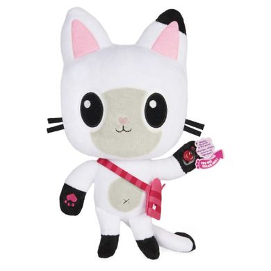 Gabby's Dollhouse, Talking Pandy Paws, jucarie interactiva, 33 cm