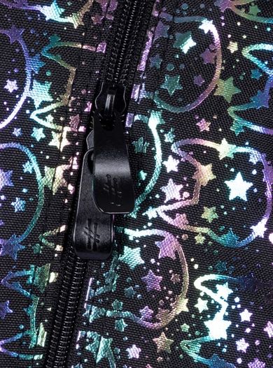 Hash, Holo effect, Neon kitty, rucsac pentru scoala cu 3 compartimente