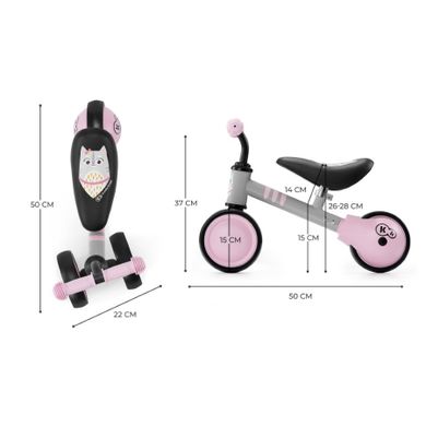 Kinderkraft, Cutie, mini-tricicleta bicicleta, roz