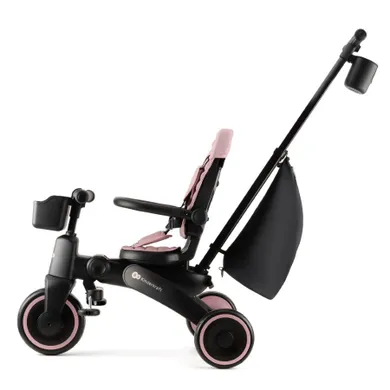 Kinderkraft, Jazz 2, tricicleta multifunctionala 5 in 1, Candy Pink
