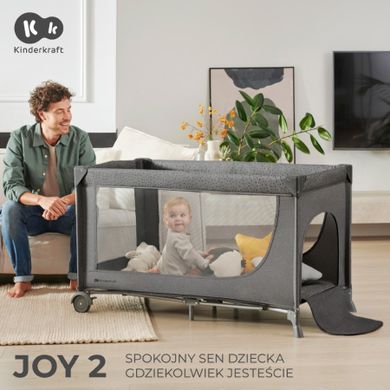 Kinderkraft, Joy 2, patut de calatorie, Happy Shapes
