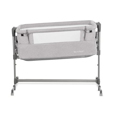 Kinderkraft, Neste Up, patut atasabil (co-sleeper) 3in1, gri