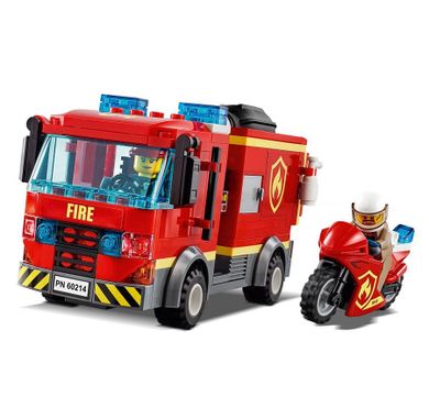 LEGO City Fire, Stingerea incendiului de la Burger Bar, 60214