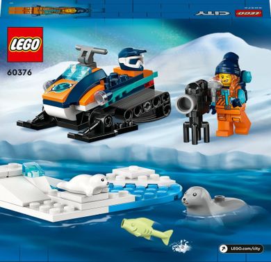 LEGO City, Snowmobil de explorare arctica, 60376