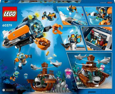 LEGO City, Submarin de explorare la mare adancime, 60379