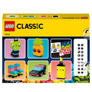 LEGO Classic, Distractie creativa cu neoane, 11027
