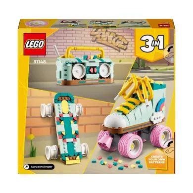 LEGO Creator, Patina cu rotile retro, 31148