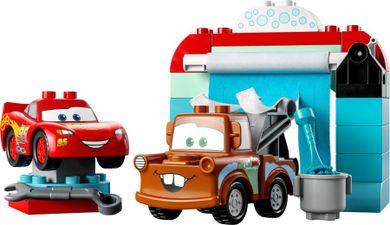 LEGO DUPLO, Masini de la Disney si Pixar Distractie la spalatorie cu Fulger McQueen si Bucsa, 10996
