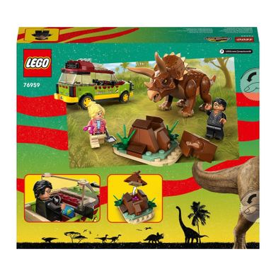 LEGO Jurassic World, Cercetarea dinozaurului Triceratops, 76959