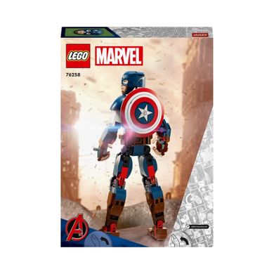 LEGO Marvel, Figurina de constructie Captain America, 76258