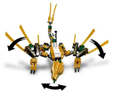 LEGO NINJAGO, Dragonul de Aur, 70666