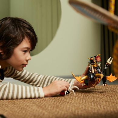 LEGO NINJAGO, Dragonul de pamant EVO al lui Cole, 71782