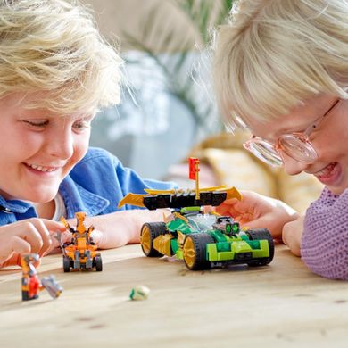 LEGO NINJAGO, Masina de curse EVO a lui Lloyd, 71763